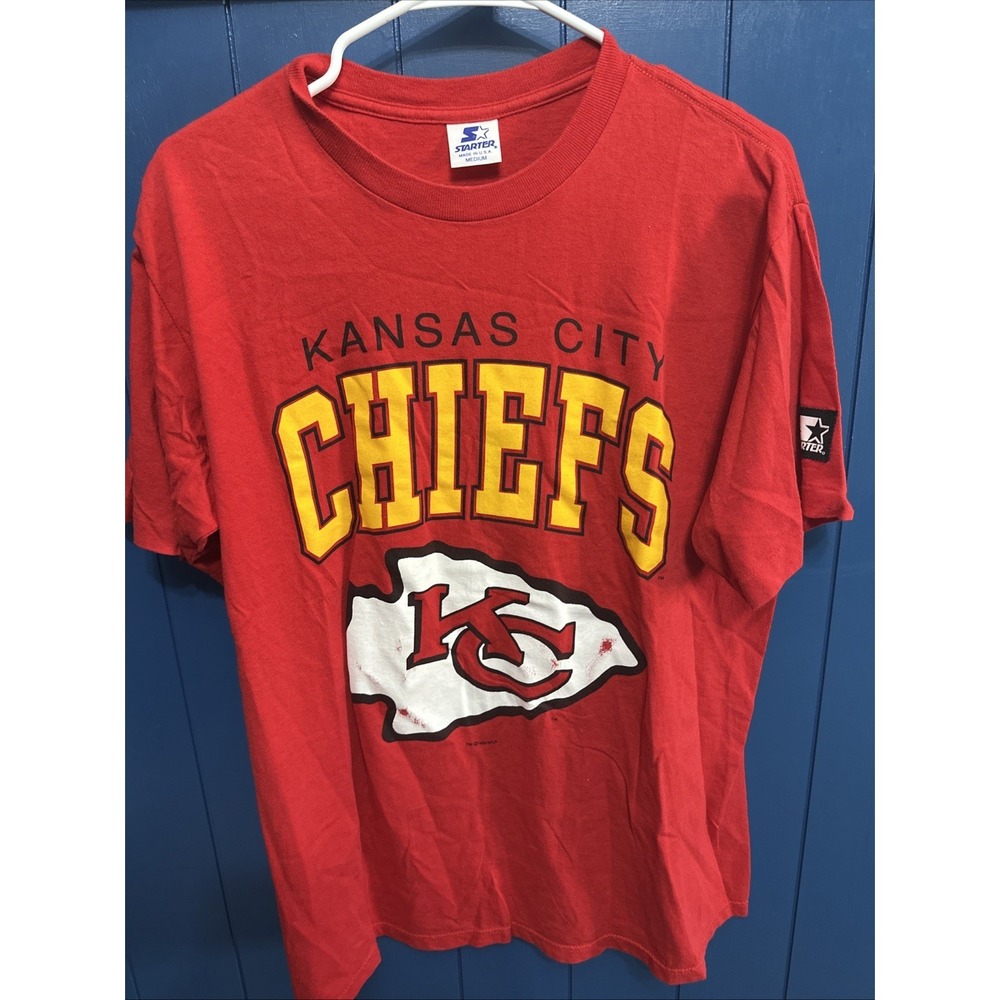 Vintage Kansas‎ City Chiefs Logo Athletic Shirt Men's Medium 90s 1993 NFLP